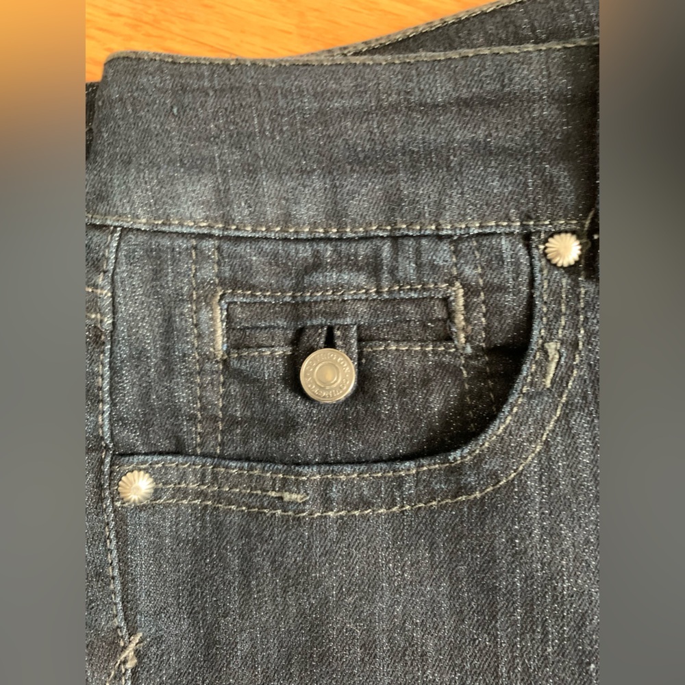 NWT Covington Petite Dark Wash Jeans ~ Slim Straight Fit~ Size 10P - Picture 11 of 11